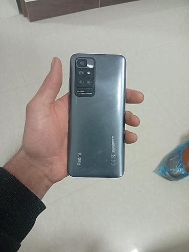 plazma televizor satilir: Redmi Note 10, 128 GB, rəng - Boz, Sensor — 2