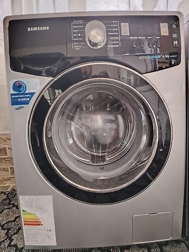 Samsung paltaryuyan maşın — EcoBubble texnologiyalı, 6 kq tutumlu, ön