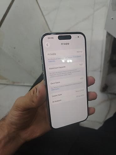 iphone x plus: IPhone 15 Pro, Gümüşü — 4