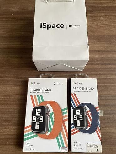 Smart qolbaqlar: Kəmər, Apple, Parça, rəng - Mavi — 1