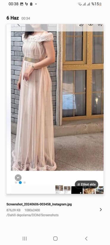 женские бюстгальтеры с плотной чашкой: Zərif ziyafət/libas - Rəng: açıq bej/şampan - Model: uzun, yerə — 2