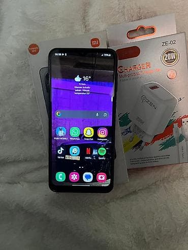 iphone 15 qara: Samsung Galaxy A23 5G, 64 GB, rəng - Qara, Sensor, Barmaq izi, Face ID — 8