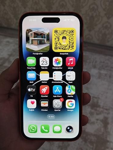 2 nci el telefon: IPhone 14 Pro, 128 GB, Qara, Face ID — 2