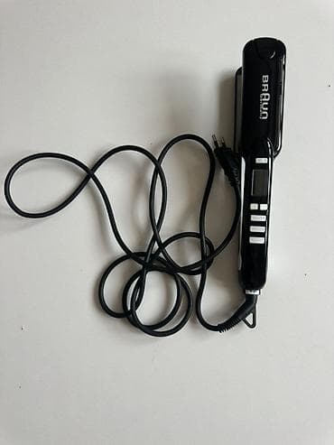 firi aparat: Braun Satin Hair saç düzləndiricisi - Rəng: qara - Rəqəmsal ekran — 3
