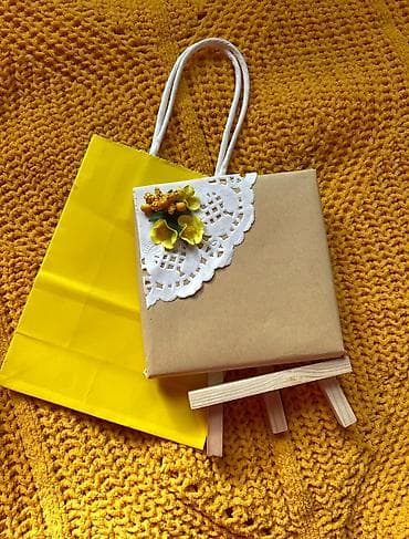 mini pec: Sürətli Çatdırılma PULSUZ “Şuşa” mini kətan, molbertlə Əl işi Hazır — 2