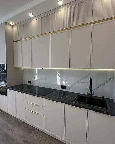 Кухонный гарнитур на заказ, Самозакрывающие петли, МДФ, Нет кредита, Доставка в районы, Бесплатная доставка — 7