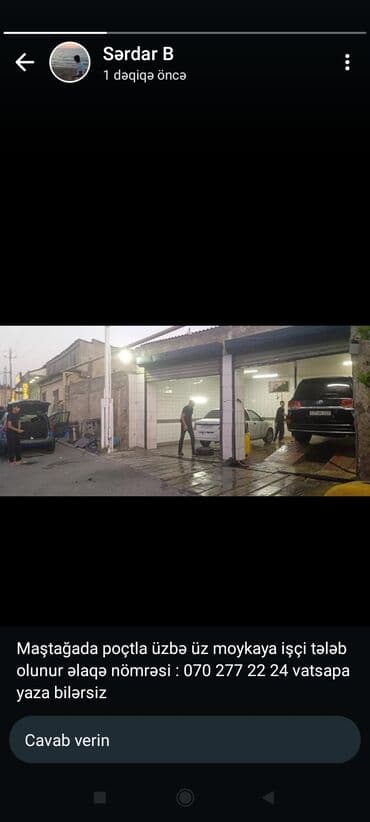 протезирование зубов в баку цены: Maştağada poçtla üzbəüz yerləşən moykaya işçi tələb olunur — 1