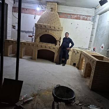 Manqal və açıq hava mətbəxi tikintisi xidməti - Şəkillərdə gördüyünüz