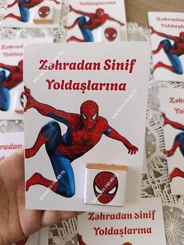 Ad gunu konfetleri sifarisle hazirlanir.Sifarisler en az 1-2 gun
