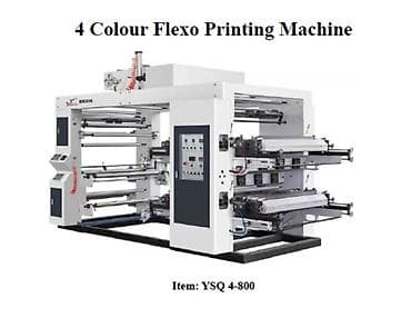 Yüksək sürətli 4 Rəngli Flekso Çap Maşını (Model : YSQ 4-800) 4 rəng lalafo.az -da Yüksək sürətli 4 Rəngli Flekso Çap Maşını (Model : YSQ 4-800) 4 rəng