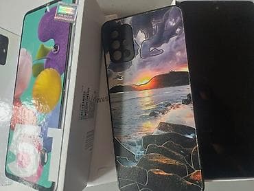 galaxy note 20: Samsung Galaxy A51, 128 GB, rəng - Ağ, Barmaq izi — 6