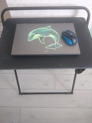 uz qas stolu: Kompüter masası, İşlənmiş, Qatlanan, MDF, Kvadrat masa — 1