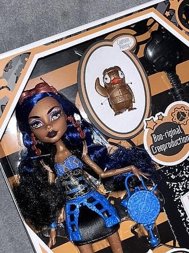 panda oyuncaq: Monster High – Robecca Steam kukla dəsti (Mattel, 6+) Куклы — 3
