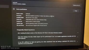 notebook çantası: ASUS Zenbook Duo 14 (UX482)｜ 11th Gen i7-1165G7 SSD 1TB RAM 16 GB — 10