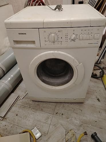 Zərərvericilərə qarşı mübarizə aparatları: Paltaryuyan maşın Siemens, 6 kq, Avtomat, Qurutmasız, Kredit yoxdur — 2