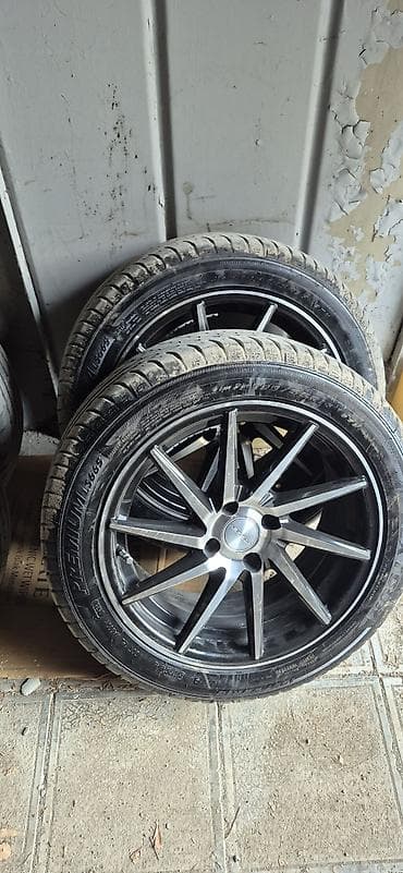 diskalar: 4bolt Vossen 195/65/16 tekerler tezedi diskde cat svarka hecne yoxdu — 4