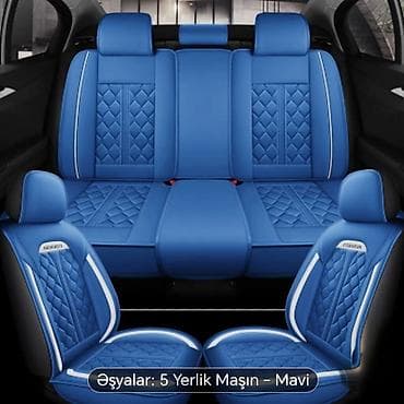 opel kredit: Məhsul: 5 yerlik avtomobil üçün universal oturacaq üzlükləri – mavi — 1
