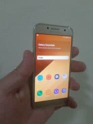 Техника для кухни: Samsung Galaxy A3 2017, 16 ГБ, цвет - Золотой, Сенсорный, Отпечаток пальца, Две SIM карты — 2