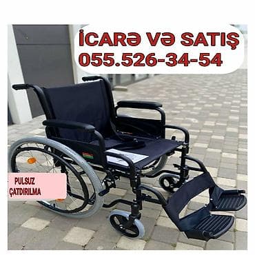 Məhsul: Manual əlil arabası Təsvir: - Geniş və rahat oturacaq