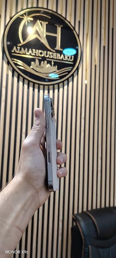 iphone 11 pro max dubai version: IPhone 16 Pro Max, 256 GB, Desert Titanium, Zəmanət, Simsiz şarj, Face ID — 8