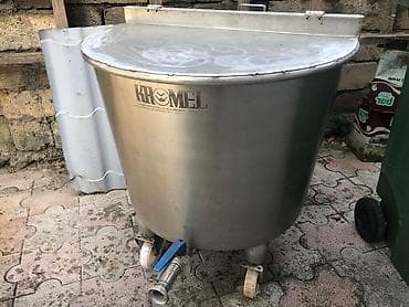 Şlanqlar: Sənaye paslanmayan poladdan hazırlanmış qarışdırma/saxlama çəni - — 1