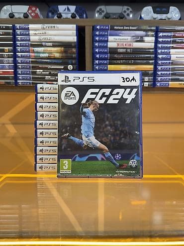 Elektronika: EA FC 24-PS5 diski Oyun diski tam işlək vəziyyətdədir, heç bir cızığı — 1