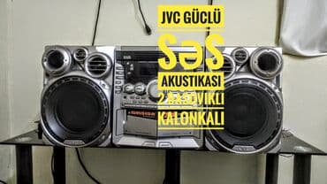 JVC 2 Basovikli Kalonkası var
Güclü Səs Effektinə malikdi lalafo.az -da JVC 2 Basovikli Kalonkası var
Güclü Səs Effektinə malikdi