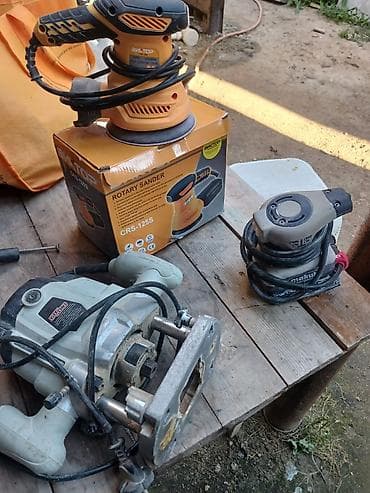 Taxta emalı üçün elektrik alətləri dəsti - ZIKTOP Rotary Sander