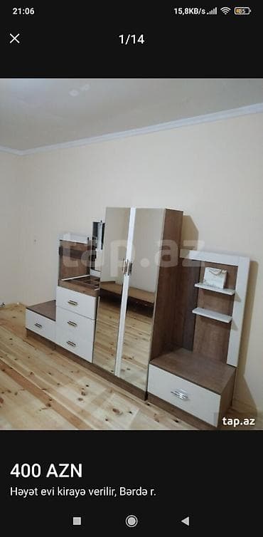 10 kv. m, 1 otaqlı, Su, İnternet, Qaz
