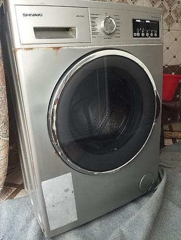 iphone 7 ekrani: Paltaryuyan maşın Shivaki, 6 kq, İşlənmiş, Avtomat, Qurutma var, Kredit yoxdur — 3