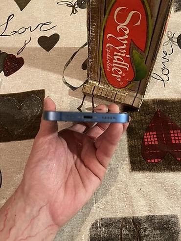 2 ci el telefon satisi: IPhone 13, Mavi, Simsiz şarj — 7