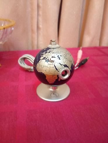 Qlobus dizaynlı veb-kamera - Unikal “dünya xəritəsi” formalı korpus