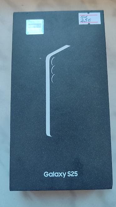 samsung 256gb ram 16: Samsung Galaxy S25, 256 GB, rəng - Gümüşü, Zəmanət — 4