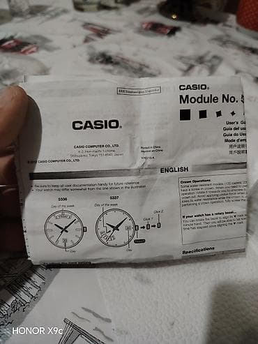 tamer saat: Qol saatı, Casio, rəng - Qara — 3