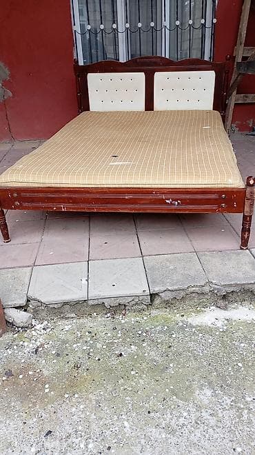 hava yataq: İkinəfərlik çarpayı, Bazasız, Matras ilə, Siyirməsiz — 5