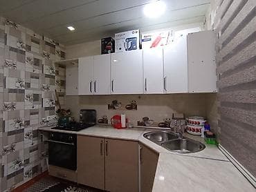 plastik dolab: Mətbəx mebeli dəsti - Dizayn: L‑formalı, aşağı və yuxarı dolab — 2