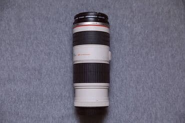 ses guclendrci: Canon EF 70-200 f/4 USM IS L Stablizatorludur. Öz yaşına görə çox — 2