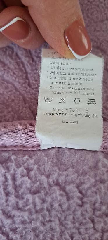 ortuklər: Yataq üçün İşlənmiş rəng - Bənövşəyi Yataq örtüyü — 3