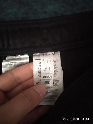 Kişi geyimləri: İdman dəsti, Adidas, S, rəng - Qara — 2