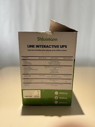 Yeni UPS, 1001 - 1500 Vt, Rozetkaların sayı - 4 — 2