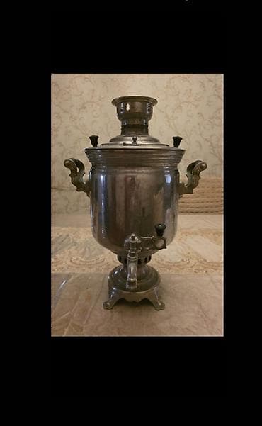 Ev və bağ: İşlənmiş Od Samovar, 7 l, Ünvandan götürmə — 1
