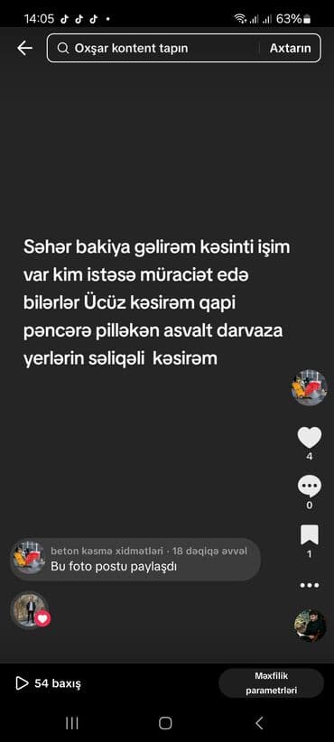 qida məhsullarının topdan satışı: Digər beton məhsulları — 3