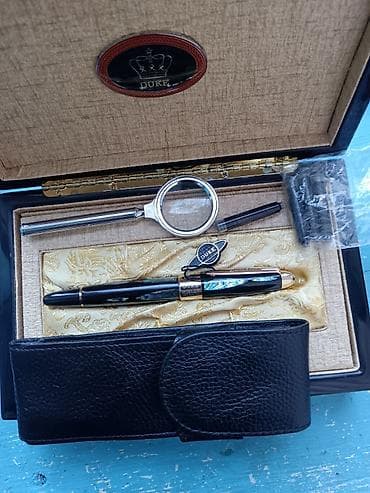 qelem: DUKE Germany GmbH 14K Gold Pen dəst - Brend: DUKE (Germany GmbH) - — 1