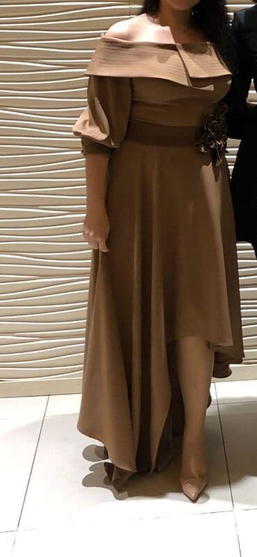 боорсоки на заказ бишкек: Ziyafet geyimi, qəhvəyi rəng 40 razmer, bir dəfə toya geyinilibdemek — 4