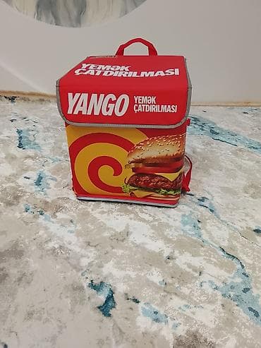 "Yango çatdırılma üçün termal çanta satılır. Cəmi 1 dəfə istifadə