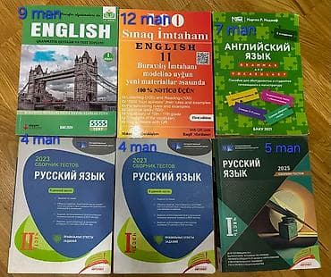 Ingilis ve rus dili kitabları. Qiymetler uzlerinde qeyd olunub lalafo.az -da Ingilis ve rus dili kitabları. Qiymetler uzlerinde qeyd olunub