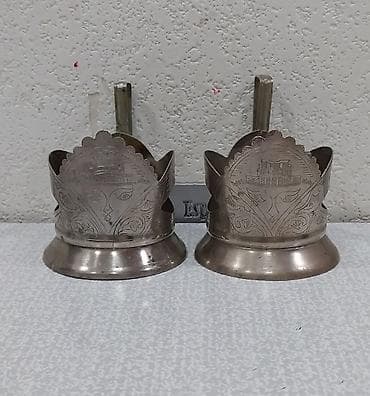 karaca qab: Stəkanlar, rəng - Gümüşü, 1 əd, SSRİ — 7