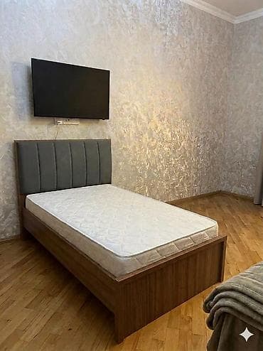 yataq tek: Tek nəfərlik kravat yaxşı vezyetdedi matras daxil 170 manata satılır — 1