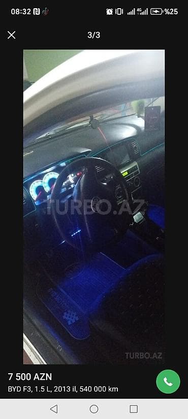 prius 20 kuza qabaq bufer: BYD F3: 1.5 l | 2013 il 540000 km Sedan — 1