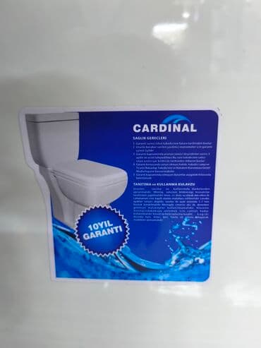 Quru inşaat materialları: Məhsul: Cardinal unitaz (kompakt WC) - Model: Cardinal, kompakt tip — 2